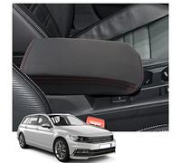 YEE PIN Armrest Cover for VW Passat B8 Sedan 2016-2021 / VW Passat Valiant 2016 2017 2018 2019 2020 2021 Centre Armrest Cover Leather Protective Armrest Protection Centre Console Accessories