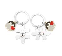 Yeeaulpa Couples Valentines Gifts for Couples Keyring Wife Birthday Gifts Wedding Anniversary Presents for Husband Girlfriend Boyfriend Engagement Gift for Him and Her Christmas Xmas Stocking Filler