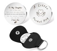 Yeeaulpa Daughter Gifts,Pocket Hug Gifts for Daughter,Daughters Birthday Gift,a Present for Women,Birthday Presents for Women,Funny Present for Woman,Christmas Presents for Woman