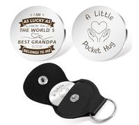 Yeeaulpa Grandpa Gift Pocket Hug,Gift for Grandpa,Grandad Birthday Presents,Best Grandad Present,Grandpas Father's Day Gifts,Grandparent Presents from Grandchildren,Grandpas Christmas Gifts