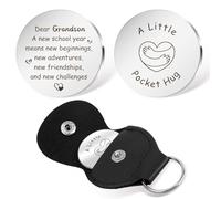 Yeeaulpa Grandson First Day at School Gifts Pocket Hug Starting School