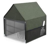 Yeebeny Cat Litter Box Cover, Enclosed Cat Potty pet Litter Box, Open Curtain for Easy Access to The Top Closed Cover, Removable for Easy Cleaning and Care