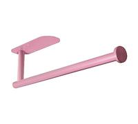 YeeBeny Pink Paper Towel Holder - Self Adhesive or Drilling, Under Cabinet or Wall Mount, Stainless Steel