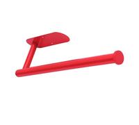 Yeebeny Red Cabinet Mount Paper Towel Holder - Stainless Steel