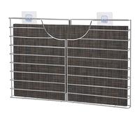 YeeBeny Steel Placemat Holder | Kitchen Organizer, Refrigerator Holder, Silver, 19.69x9.84x1.57inch