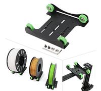 Yeebyee 3D Printer Filament Holder Universal Adjustable Material Shelf Fixed Support Tray Mount Rack Bracket with Bearing Pulley for PLA ABS 0.5kg-3kg All 3D Printer Filament