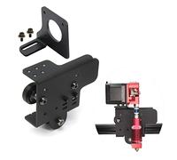 Yeebyee CR-10S Pro V2 Direct Drive Upgrade Kit Aluminum Alloy Plate with 3pcs Pulleys Easy Print TPU Flexible Filament Only for CR-10S Pro V2 3D Printer(Plate-CR-10S Pro V2)