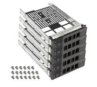 YEECHUN 3.5" SAS SATA Hard Drive Tray Caddy Replacement for Dell PowerEdge T330 T430 T630 R230 R330 R430 R530 R630 R730 R730XD R930 MD1400 MD3400 Series (5 Pack)