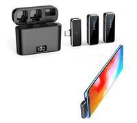 Yeeda 10 Pieces Plug and Play Lavalier Microphone - Mini Microphone for Live Transmissions | Highly Sensitive Pickup for Smartphones Camera Recording Facebook Livestream No App or WiFi