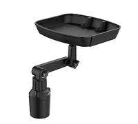Yeeda 360º Adjustable Car Food Tray | Universal Car Cup Holder Expander Adapter, Tray Table Swivel Adjustable, Black