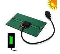 Yeeda 5.5W Portable Solar Panel | 5.5W Portable Solar Chargers,300mA Solar Charger with USB Port for Outdoor Camping Phone Tablets Charging