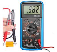 Yeeda Digital Multimeter, Handheld Tester with LCD Display, Universal Meter for Home Professional Use Short Circuit Detection, DT9205A Multimeter with LCD Display Accurate Reading Low