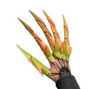 Yeeda Halloween Articulated Fingers, Articulated Finger Mantis Cosplay, Bone Claw Finger Gloves, Horror Cosplay Decoration Party Dress Up Props