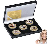 Yeeda Queen Elizabeth II Memorial Coin, Collectible Vintage Coin Gifts For Queen Memorial, 1926-2022 Her Majesty The Queen Elizabeth II Badge