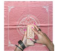 Yeeda Tarot Cloth, Tarot Tablecloth Tarot Witchcraft Spread Tablecloth Meditation Spiritual Holy Cloth Table Runner Placemat for Home Dorm Happiness Gift