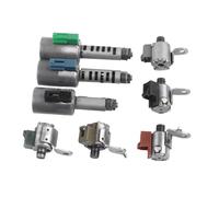 Yeedaky AW55-51SN Transmission Shift Control Solenoid Valve Set 8pcs Fit for Pontiac Suzuki Saab Volvo S40 C30 S40 V50 V70 XC90 Replaces AF33-5 AW235 RE5F22A