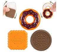 Yeefunjoy 3PCS Fidget Slider Toys - EDC, ADHD & Autism Sensory Toys for Anxiety Relief & Office Desk Use - Gifts for Kids & Adults