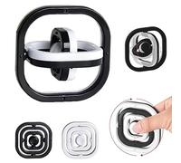 Yeefunjoy Fidget Toy 3D - Infinite Fidget Toys Gift for Kids Adults Elders, Anxiety Relief Killing Time Fidget Toy. Development Toy, black and white 3D Fingertip Toys for ADHD Autism