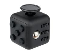 Yeefunjoy Fidget Toy Cube Toy Sensory Toy Stress Toy Anxiety Relief Toy Killing Time Finger Toy for Office Classroom Toy Gift - Black