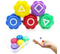 Yeefunjoy Gonggi Korean Game, Gonggi Stones Korean Folk Game Set Reflex Challenge Play Game, Gong Gi Jack Classic Grasping Stones for Family Kids Adults Family Travel Game Hand-Eye Coordination