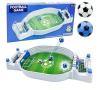 Yeefunjoy Mini Tabletop Football Game, Table Soccer Game with 2 Footballs Parent-child Interactive Games Table Football Board Family Game for Kids and Adults Christmas Birthday Worlds Cup Gifts