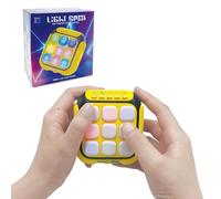 Yeefunjoy Quick Push Game Fidget Toys, Boys Toys Age 5-12 Fidget Handheld Games Consoles for Autism, Light Up Tic Sensory Tac Toe Travel Toys Birthday Presents for Girls Boys Kids 6 7 8 9 Year Old