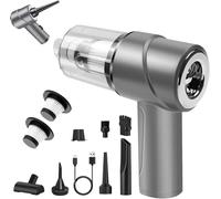 Yeegnar Handheld Cordless Car Vacuum Cleaner 12000PA,4-in-1 Portable Mini Car Vacuum with Multi-Nozzles Powerful Suction Hand Vacuum for Home, Office, Desk, Keyboards with Type-C Fast Charging