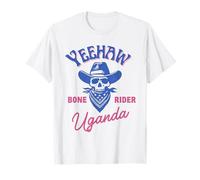 YEEHAW BONE RIDER Uganda Vacation Outdoors T-Shirt