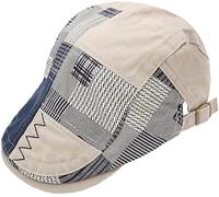 YeeHeen Flat Caps for Men Irish Cabbie Gatsby Cap Newsboy Hat Light Grey