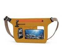 YEEKORO Phone Pouch, IPX8 Waterproof Reusable Fanny Pack, Large Capacity Touch Screen Dry Bag for Kayaking Paddle Boarding Water Park Swimming, Crossbody bags with Adjustable Waist Strap, Yellow, 1