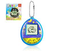 Yeelan Virtual Pets Toy Digital Pet Game Console Handheld Machine Toys Mimi Electronic Animals With Key Ring Early Education Puzzle Gift for Children Kids (Blue)