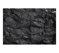 Yeele 20x10ft Black Stone Photo Backdrop Natural Black Rock Wall Aquarium Background for Vintage Stone Brick Fish Tank Decoration Backdrop for Travel Vacation Adults Portrait Studio Photo Shoot Props