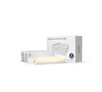 Yeelight LED Sensor Drawer Light (4 pack) - Magnetic Rechargeable Wireless Cabinet & Under Drawer Motion Sensor Light with Warm Glow