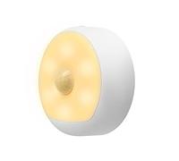 Yeelight Motion Sensor Night Light Rechargeable with Cool White, 750mAh Wireless Nightlight Type-C Up to 3 Months Runtime, LED Bathroom Night Light for Hallway, Bedroom, Party, Stairs
