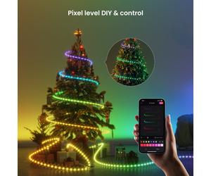 Yeelight Obsid RGBIC LED Light Strip - Smart Colour-Changing LED Strip for Room, TV, Desk & Gaming Ambience,1Pack,2M