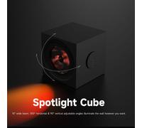 Yeelight Smart Cube Gaming Light Spot Expansion Pack - RGB Ambient & Mood Lighting Add-On for Desk, Room & Gaming Setup