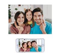 Yeemell Custom Photo Cross Stitch Kit for Adults - Personalised Gift with 14CT Pre-Printed Canvas, Easy to Make Unique DIY Gift for Craft Lovers(30×40CM/11.8×15.7in)