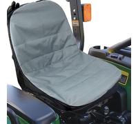 YEENAIV Lawn Mower Seat Cover, Lawnmower Covers Protective Cushion Dustproof and Waterproof, 600D Oxford Fabric Tractor Seat Cover with Storage Pockets for Riding Lawn Mower