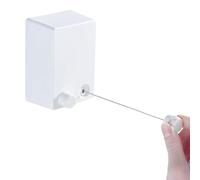 YEENAIV Retractable Washing Line 4.2M, Invisible Clothesline Non-Sagging Clothes Line Rotary Minky Washing Line, Indoor & Outdoor Heavy Duty Extendable Washing Lines