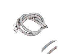 Yeenano 2 Flex Hose Braided Stainless Steel Connection Hose Reinforced Hose 60 cm Flex Hose Extension G3/8 x M10 for Tap Mixer Tap