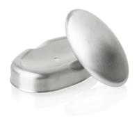 Yeenano Stainless Steel Soap Bar,Odour Neutraliser for Hands Remove with Soap Dish,Reusable Metal Soap Odour Removal from Hands and Skin,for Kitchen,Travel Gadgets,Cleaning Block