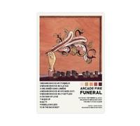 Yeepi Arcade Fire Posters Funeral Tracklist Album Cover Poster Canvas Poster Wall Art Decor Print Picture Paintings for Living Room Bedroom Decoration Unframe-style 12x18inch(30x45cm)
