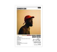 Yeepi Brent Poster Faiyaz Sonder Son Album Cover Music Poster Canvas Poster Bedroom Decor Sports Landscape Office Room Decor Gift Unframe-style 12x18inch(30x45cm)