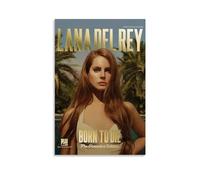 Yeepi Lana Del Rey Born To Die Music Vintage Poster Decorative Canvas Wall Art 24x36inch (60x90cm) for Modern Bedroom & Living Room