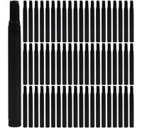 yeeplant 100 Jumbo Permanent Markers, Black, Oil-Based with Thick Tip, for Wood Metal Stone, Waterproof, for Art Education & Professional Use