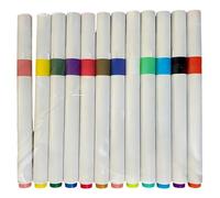 yeeplant Acrylic Paint Markers 12 Pcs, Excellent Colors With Excellent Coverage, Quick Dry & Weather-Resistant Water-Based Ink Pens For Diy Craft Art
