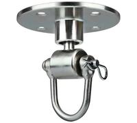 yeeplant Bag Swivel Mount, Carbon Steel With Quick Release Pin, 360° Rotation, Internal Bearing, Universal Design For Boxing Mma Training, 3.5 In / 90 Mm Round Base