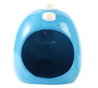yeeplant Cool Summer Cartoon Chicken Ceramic Nest: Porcelain Cartoon Gerbil House Cute for Mouse Pet Sleeping Cooling