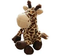 yeeplant Deer Plush Toy, 9.8 in / 25 cm Soft PP Cotton Stuffed Animal Doll, Cute Simulation with Embroidered Eyes, Long-Lasting Jungle Brothers Collection Figure, Gift, Party Favors