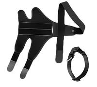 yeeplant Dog Hind Leg Knee Brace, Size L, Black Pet Protector, Neoprene Fabric Dog Knee Orthosis, Stabilizers for Injury Recovery, Joint Support